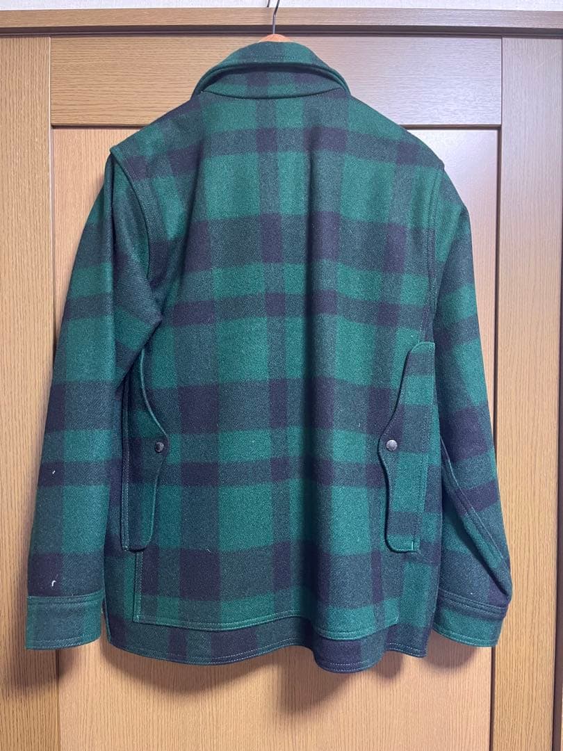 FILSON ウールジャケット バッファローチェック グリーン USA製試着