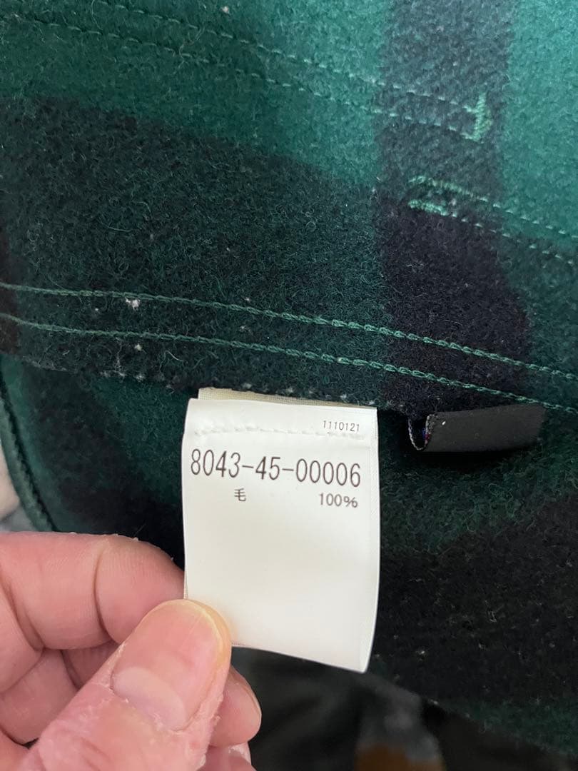 FILSON ウールジャケット バッファローチェック グリーン USA製試着