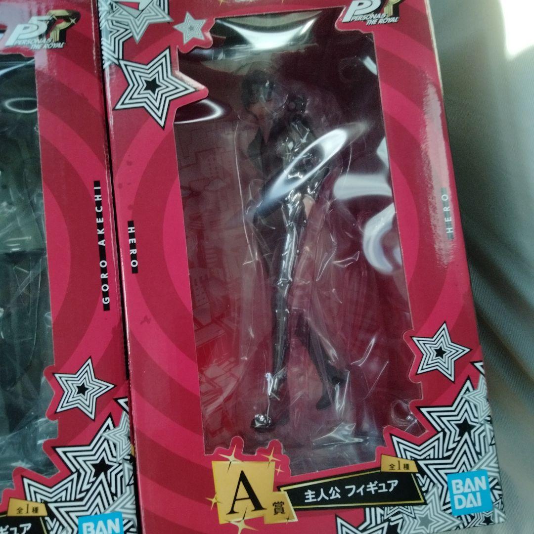 ペルソナ 一番くじ フィギュア B賞 明智吾郎 A賞 雨宮蓮 主人公 セット