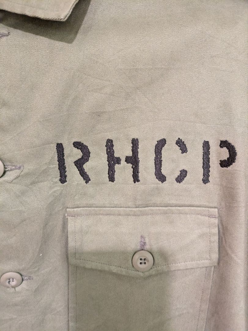 レッドホットチリペッパーズ スタジアムアルカジウム アーミーシャツ 2006