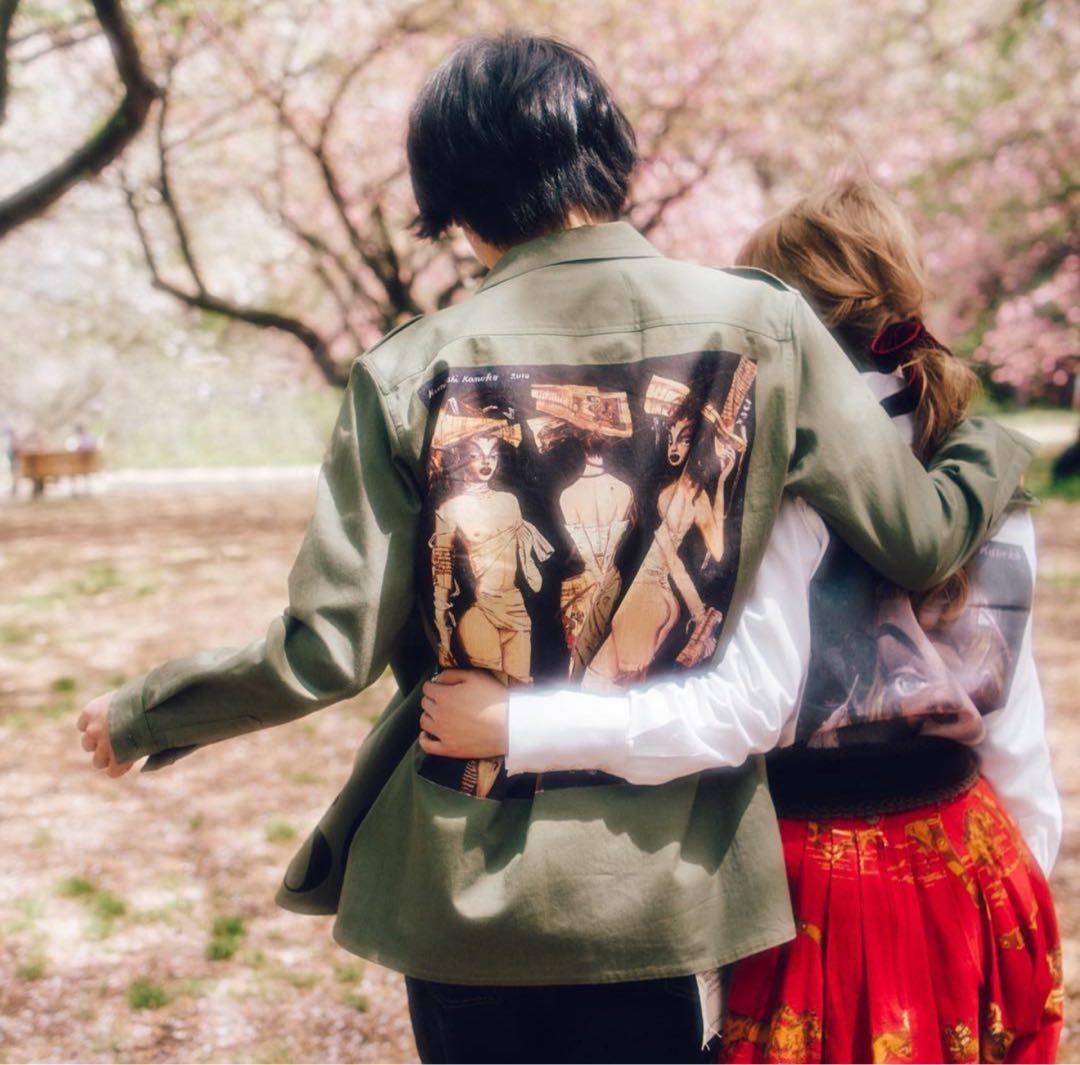 「ＫOOさま専用」金子國義×リサメロディー⭐︎ワークシャツジャケットリサメロディ