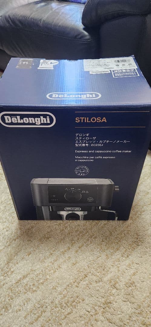 スティローザ エスプレッソ・カプチーノメーカー EC235J -W デロンギ