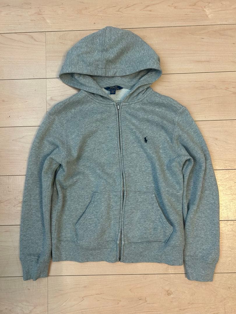 polo ralph Lauren グレー セットアップ ジップパーカー xs - メルカリ