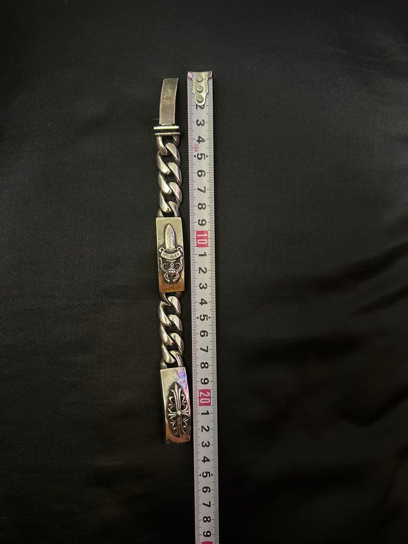 ☆リンカン購入証明書付き☆クロムハーツダブルIDブレスレット