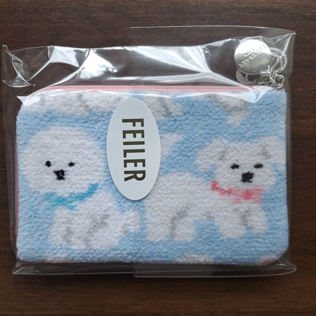 新品 フェイラー モフモフワンチャン L字ポーチ（WEB限定） - メルカリ