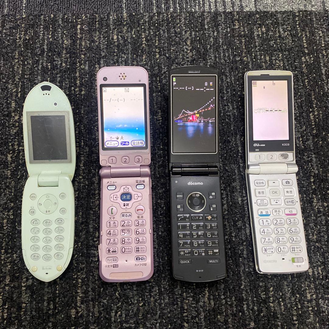 ジャンク]ガラケー4台 - メルカリ