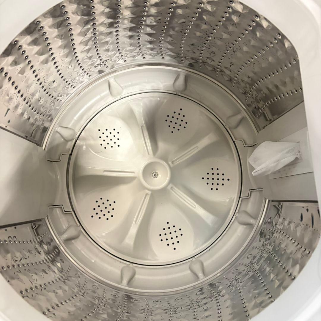 757 ホワイト 洗濯機 単身用 小型 一人暮らし 5.5キロ きれい - メルカリ