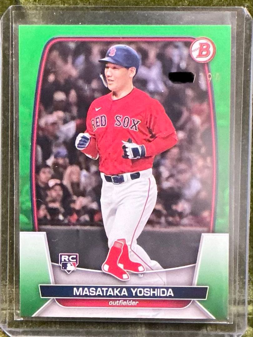 Topps 399枚限定 吉田正尚 シリアルナンバー付 ルーキーカード - メルカリ