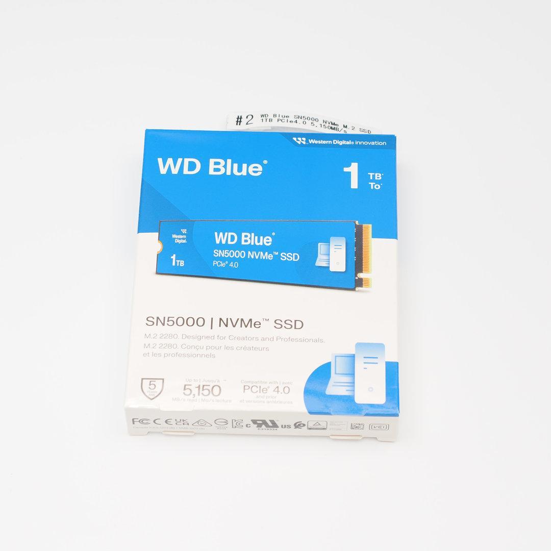 【新品未開封】WD Blue SN5000 TLC NVMe SSD 1TB WDS100T4B0E | WDS100T4B0E | WesternDigital WD Blue SN5000 シリーズ