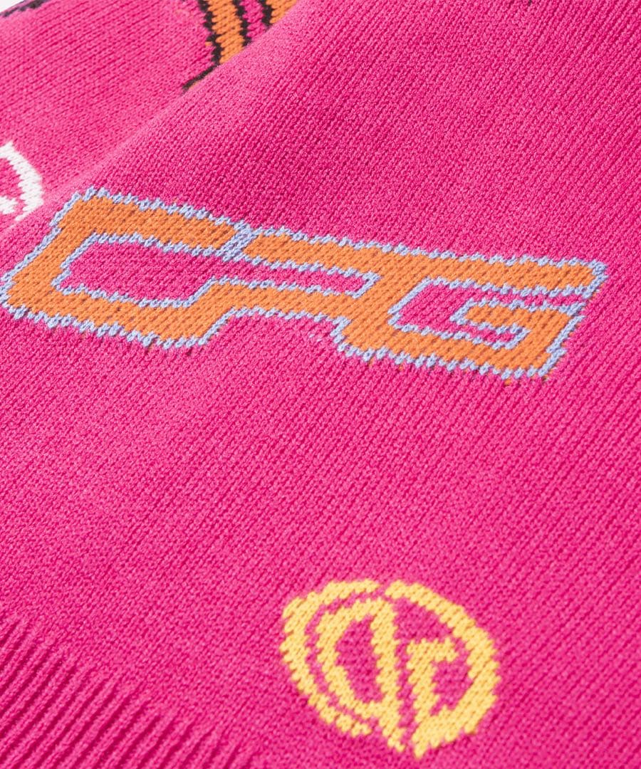 CPGゴルフ クルーネックロゴ柄 ニット 新品未使用 冬ゴルフ - メルカリ