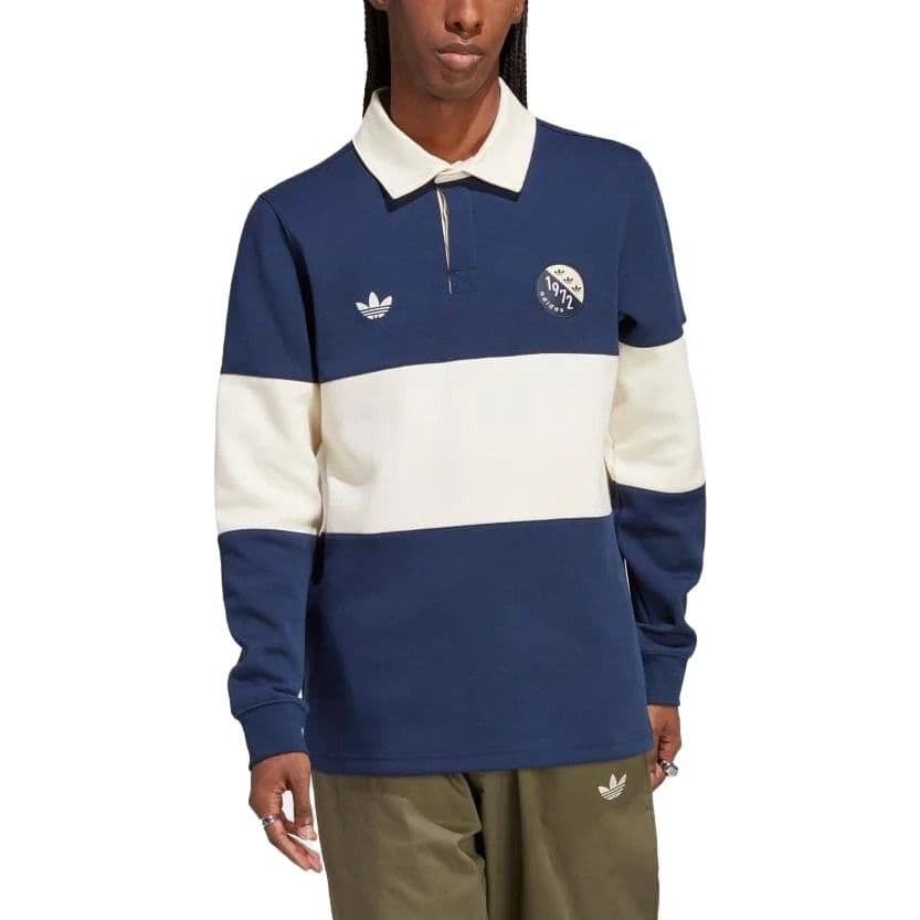 美品・稀少サイズ5XL】アディダスオリジナルスBlokepopラグビーシャツ