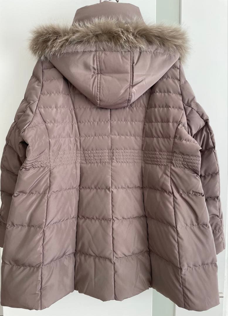 8155【新品】レディースミセス アウター ゆったり3L ダウンコート