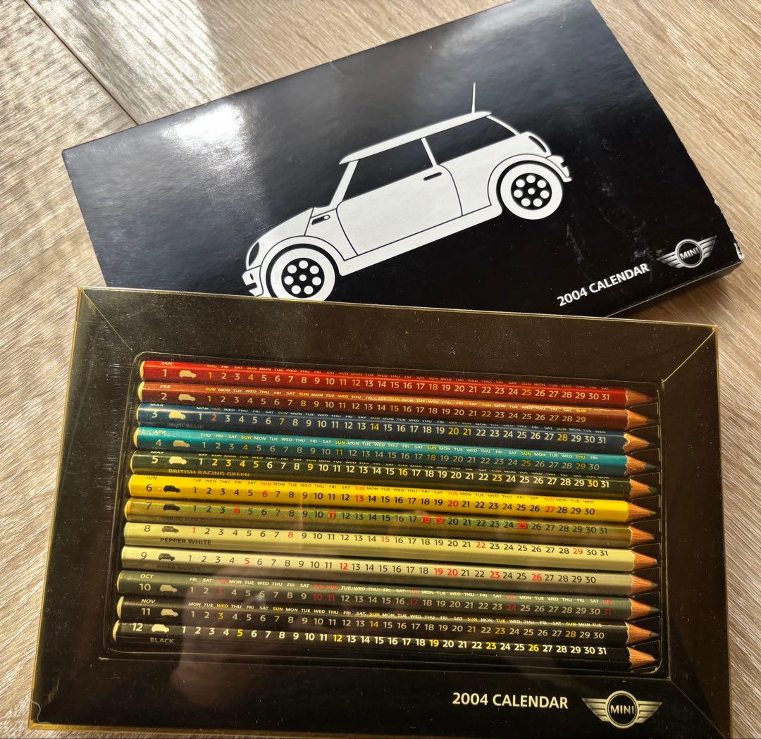 珍品 MINI 2004年カレンダー 色鉛筆セット - メルカリ