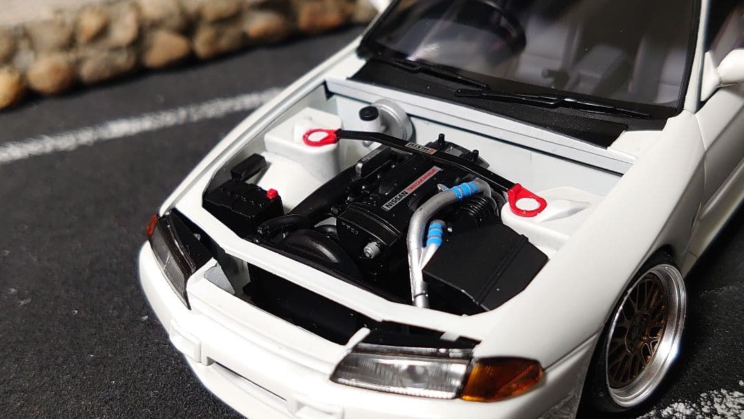 1/24 タミヤ スカイライン r32 完成品