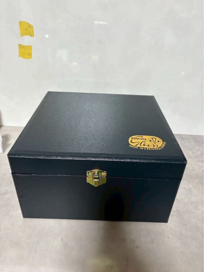 希少】Bohemia Glass ボヘミアガラス ピエロ デキャンタ ケース付