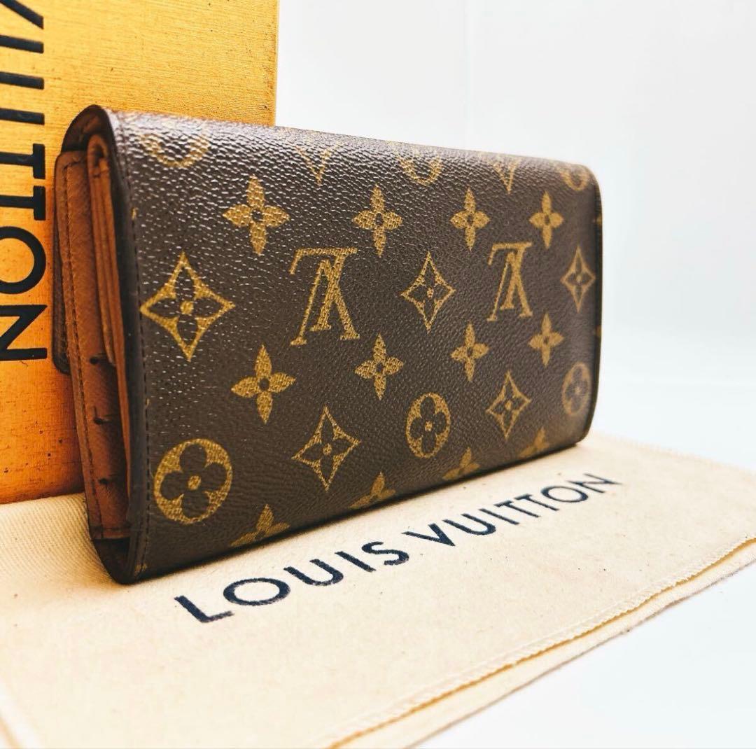 外観極美品】LOUISVUITTON ルイヴィトン モノグラム 長財布 - メルカリ