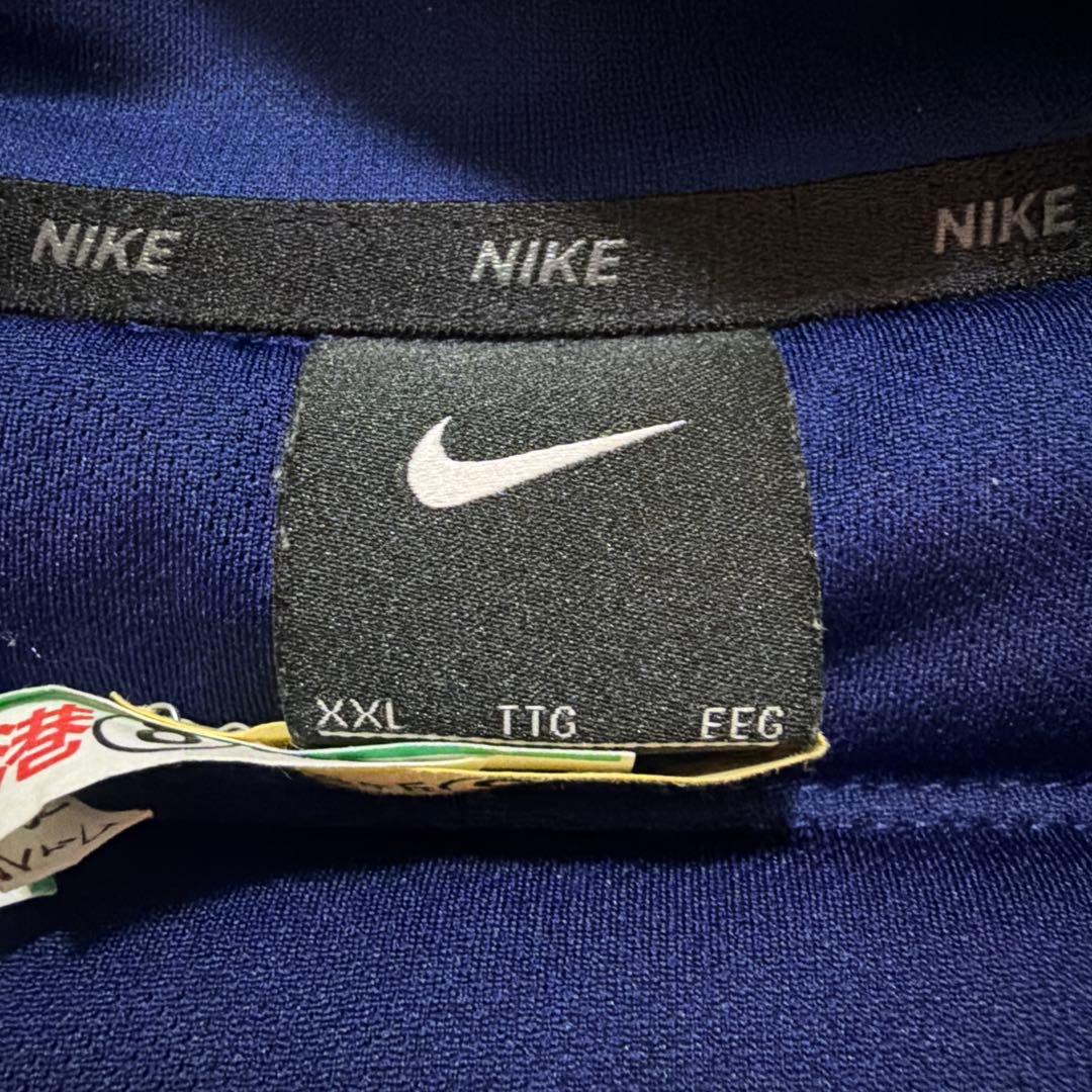 中古美品】NIKE ナイキ フルジップ中綿ブルゾンフード付 XXL/NV - メルカリ