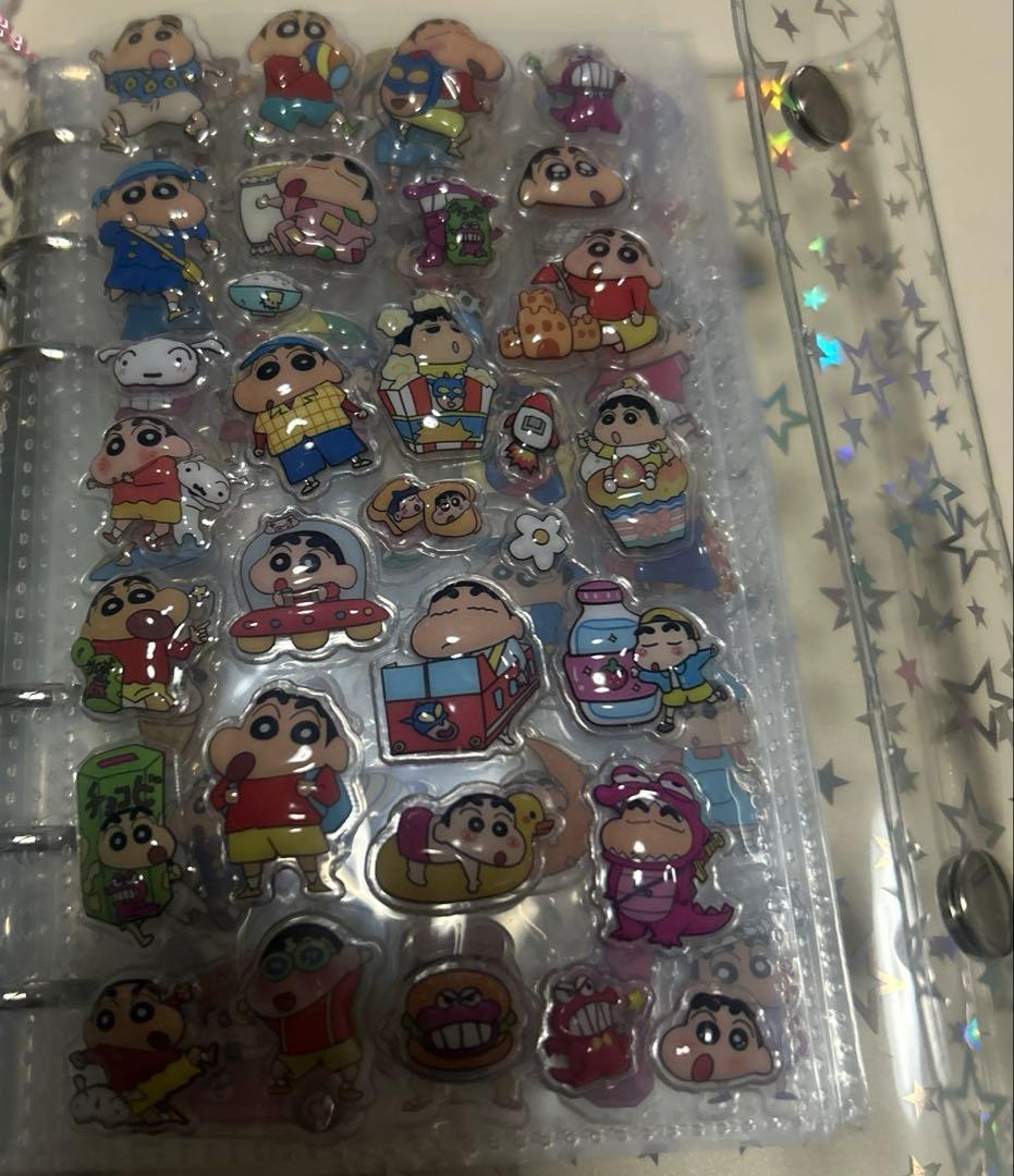 シール帳完成品　ボンドロップシール正規品　キャラクターシール　A6サイズ　９p