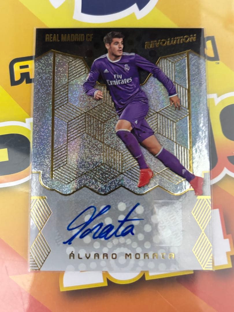 モラタ サイン入りカード レアルマドリード - メルカリ