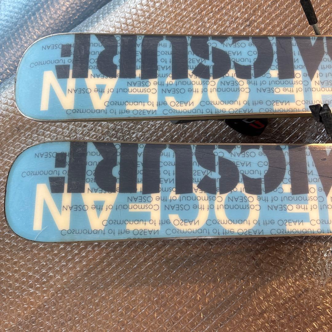 コスミックサーフ サロモン ショートスキー板 調整ビンディング付 工具