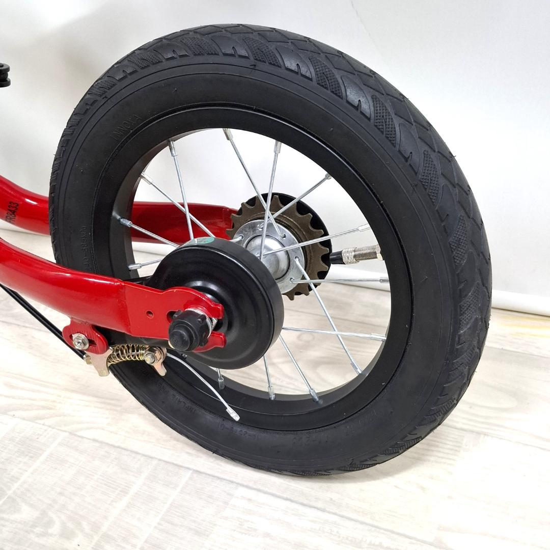 美品！☆へんしんバイク2☆12インチ☆バランスバイク☆スタンド付☆未