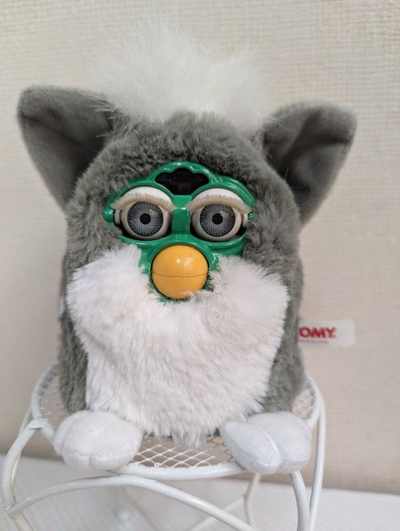ファービーベイビー（GREEN＆WHITE）TOMY Furby 日本語版