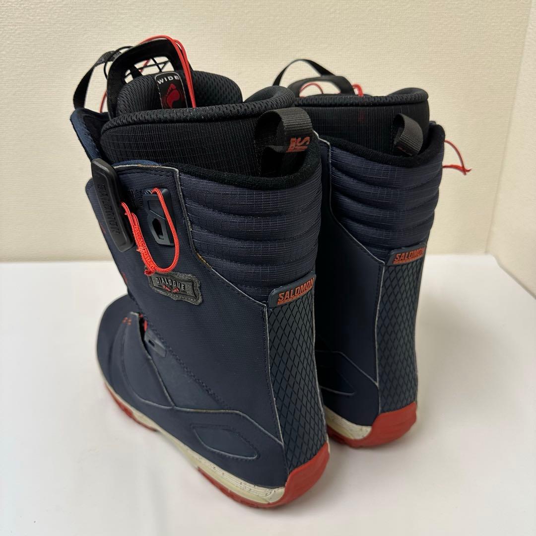 SALOMON DIALOGVE スノーボードブーツ ネイビー 27.0cm