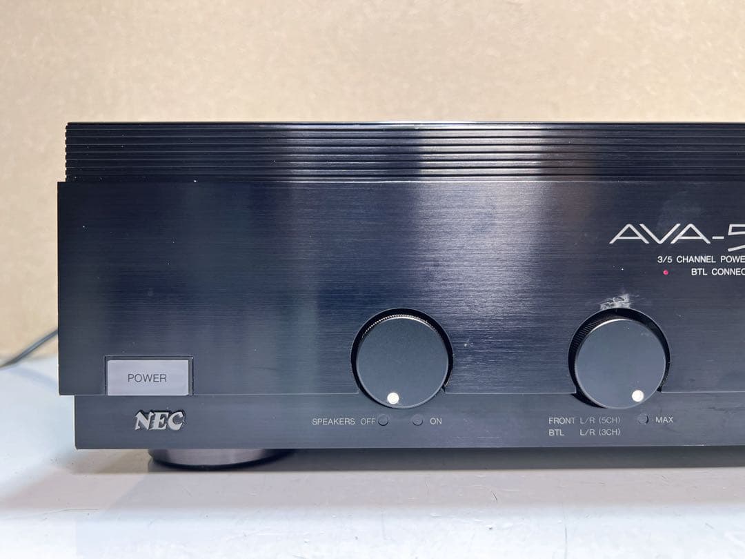 中古 NEC AVA-505 サラウンド パワーアンプ 3.1ch 5.1ch