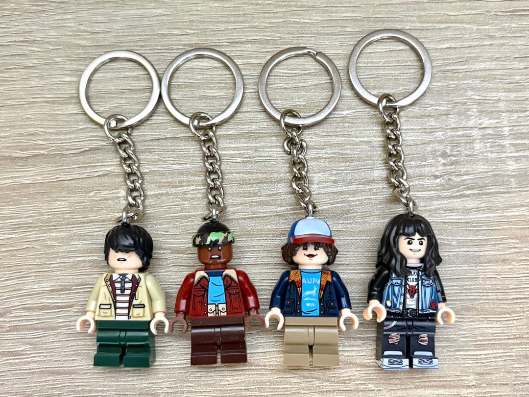 ストレンジャーシングス ダスティ エディー ミニフィグ キーホルダー 4