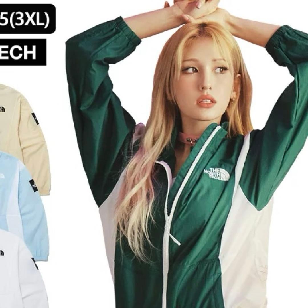 THE NORTH FACE White Labelグリーン マウンテンパーカー