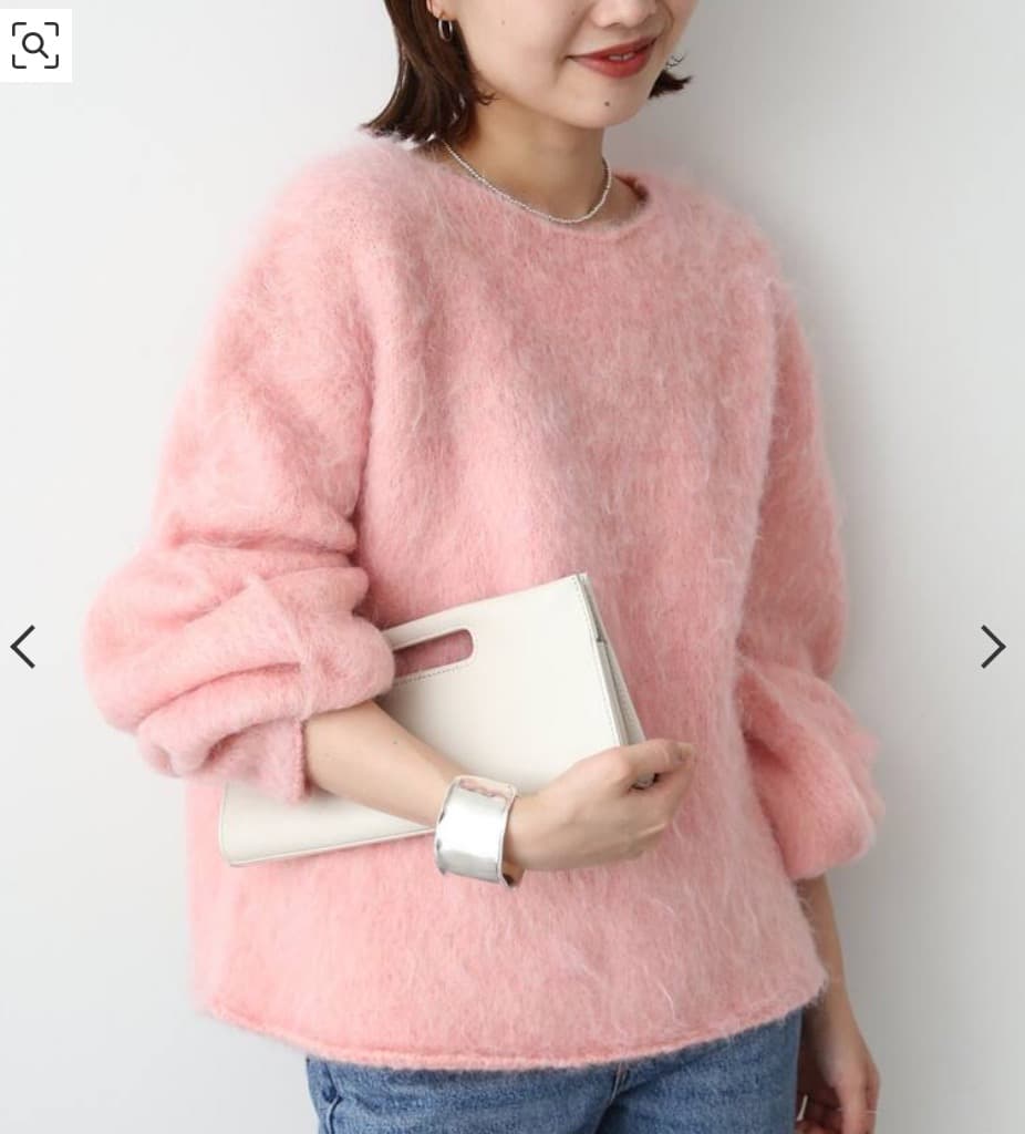 新品】SLOBE IENA モヘヤシャギーニットプルオーバー ピンク - メルカリ