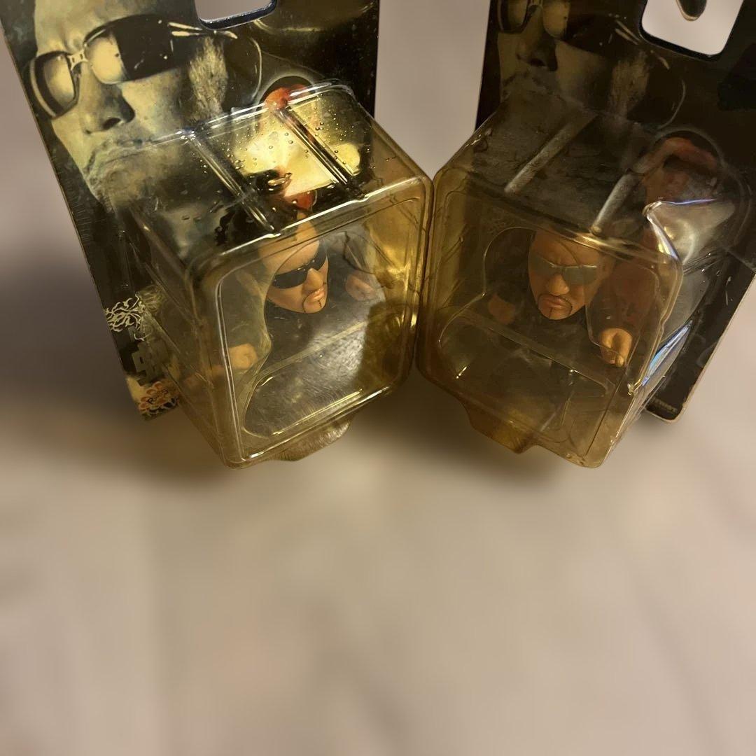 新日本 プロレス 蝶野正洋 hao フィギュア 黒 シルバー セット激レア