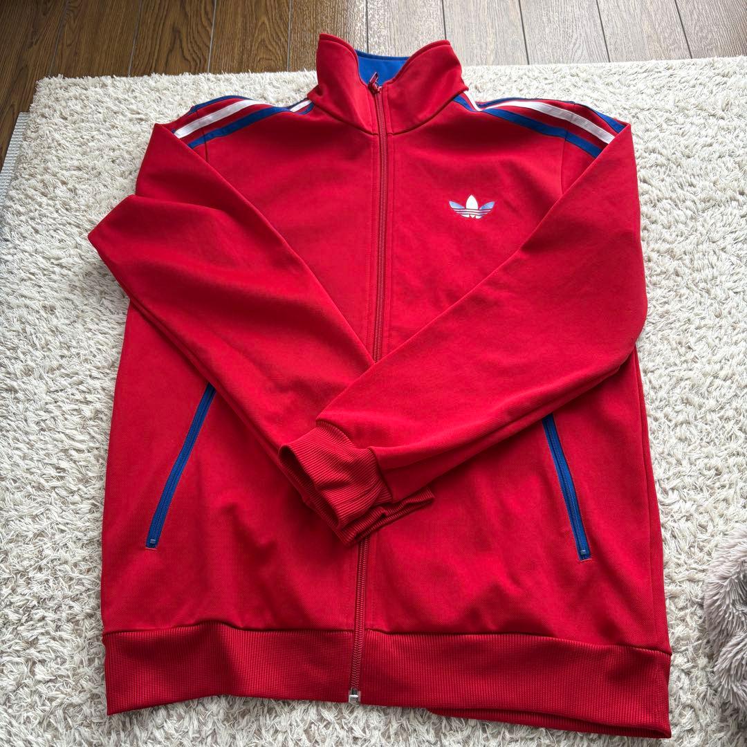 adidas アディダス ファイヤーバード トラックジャケット レッド L