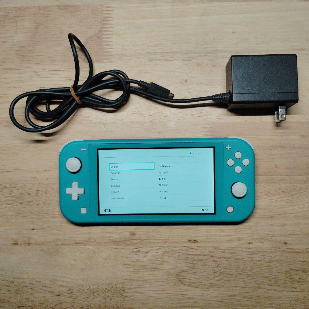 Nintendo Switch Lite ターコイズ 充電器付き 動作品 Nintendo Switch Lite ターコイズ 本体 充電器付き｜Yahoo!フリマ（旧
