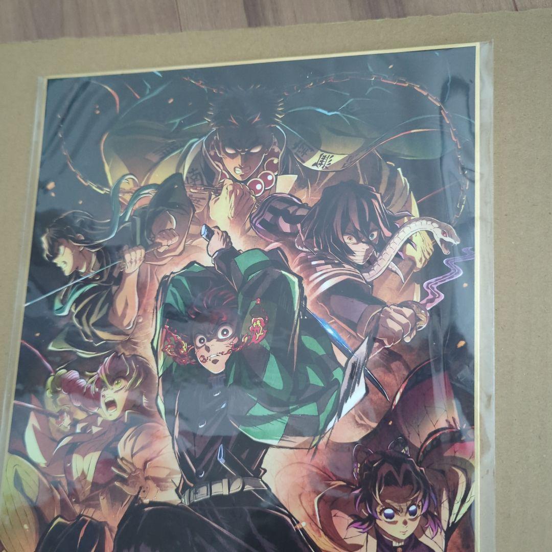 鬼滅の刃　柱稽古編　ビジュアル色紙ボード