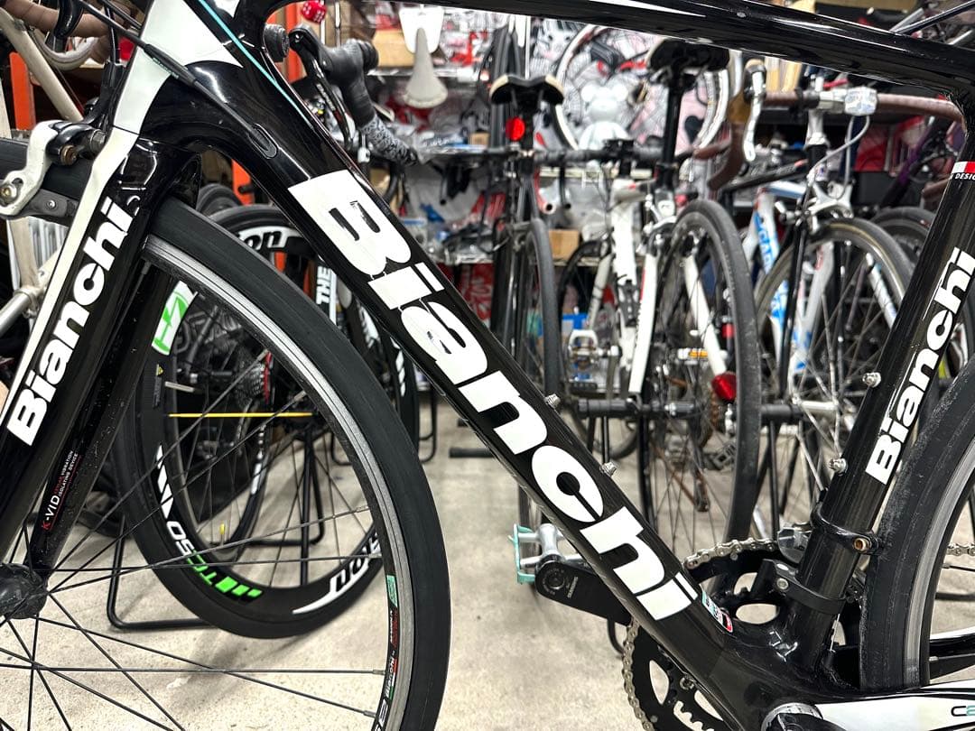 ビアンキ intenso基本分解発送送料無料！完成車配送もご相談ください！