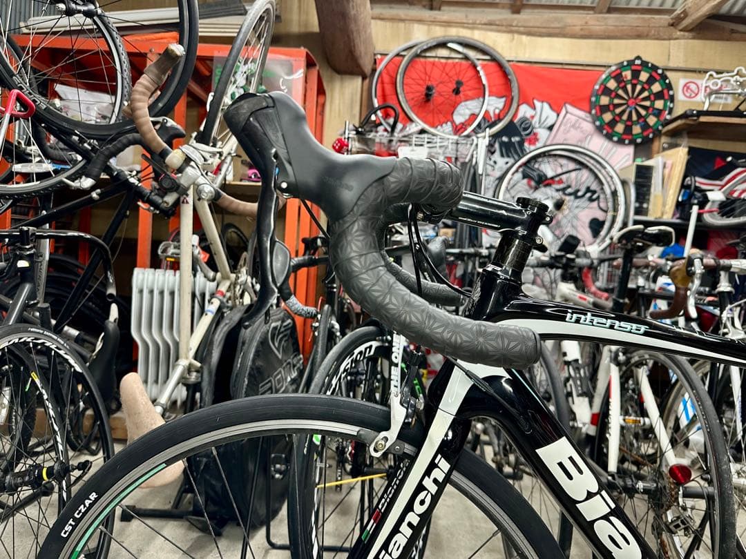 ビアンキ intenso基本分解発送送料無料！完成車配送もご相談ください！