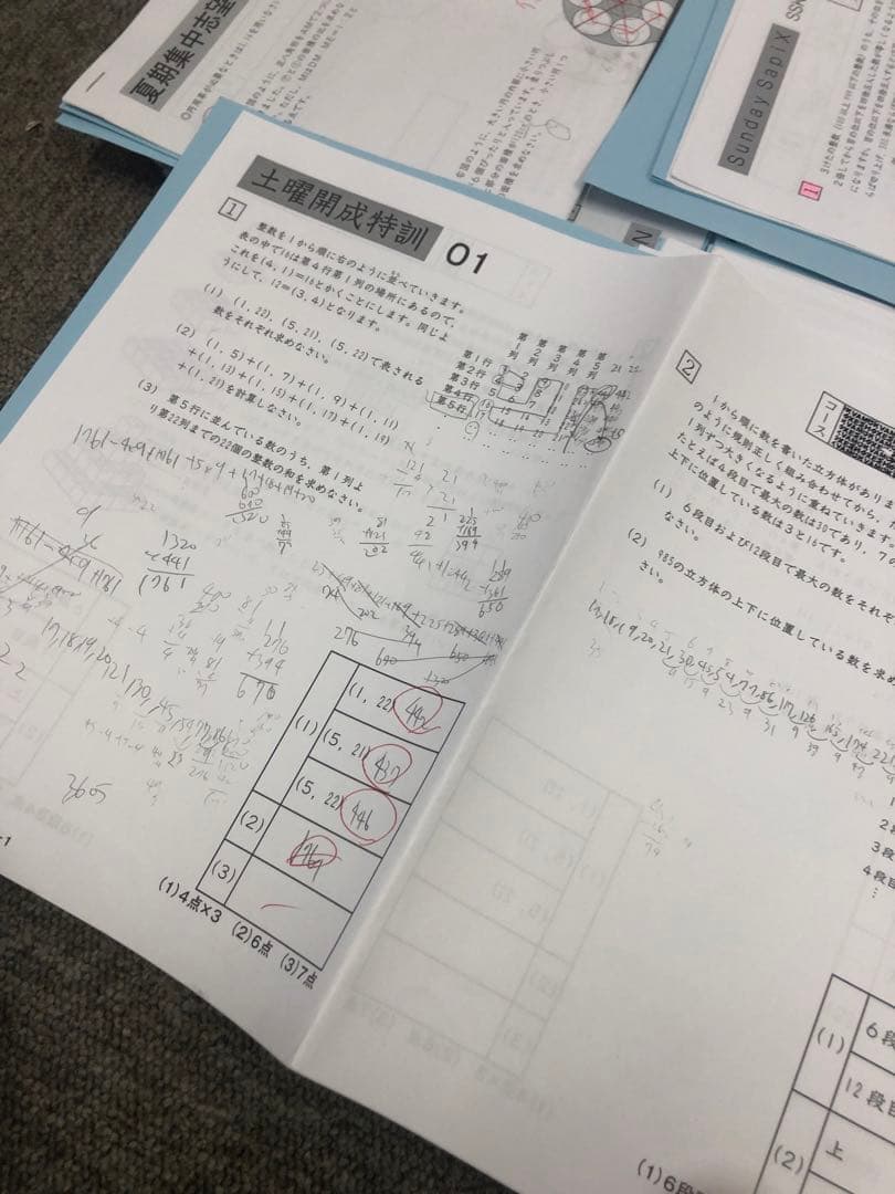 開成対策 サピックス 6年 2025年受験 日特/冬期/正月他 中古 - メルカリ