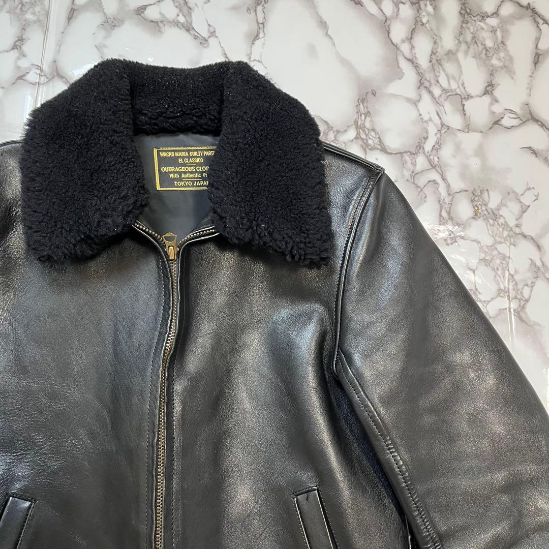 WACKOMARIA ワコマリア G1 レザージャケット Mサイズ レア ボア - メルカリ