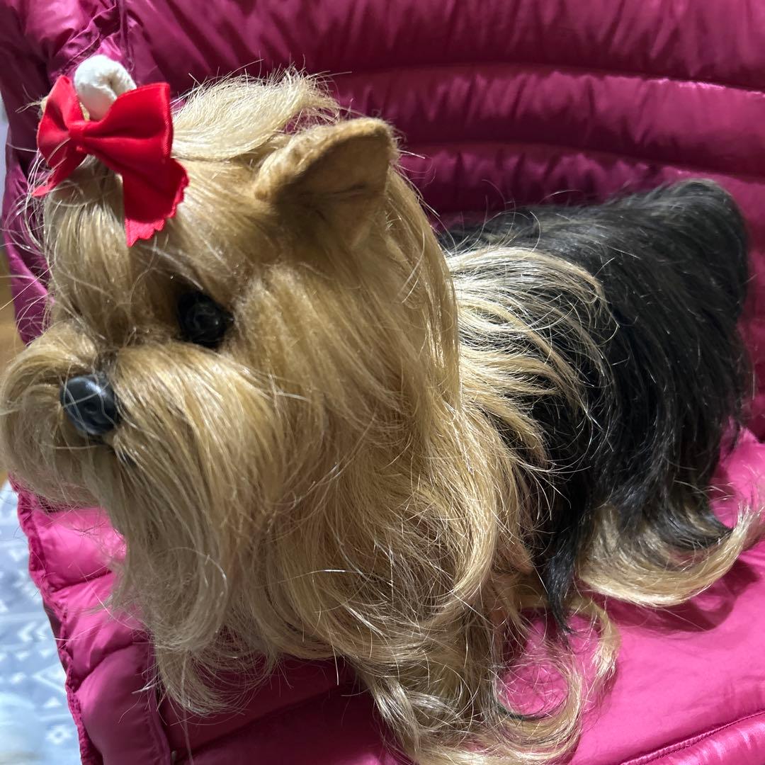 ドレッシーペット　ぬいぐるみ　犬　ヨークシャテリア　日本製❣️