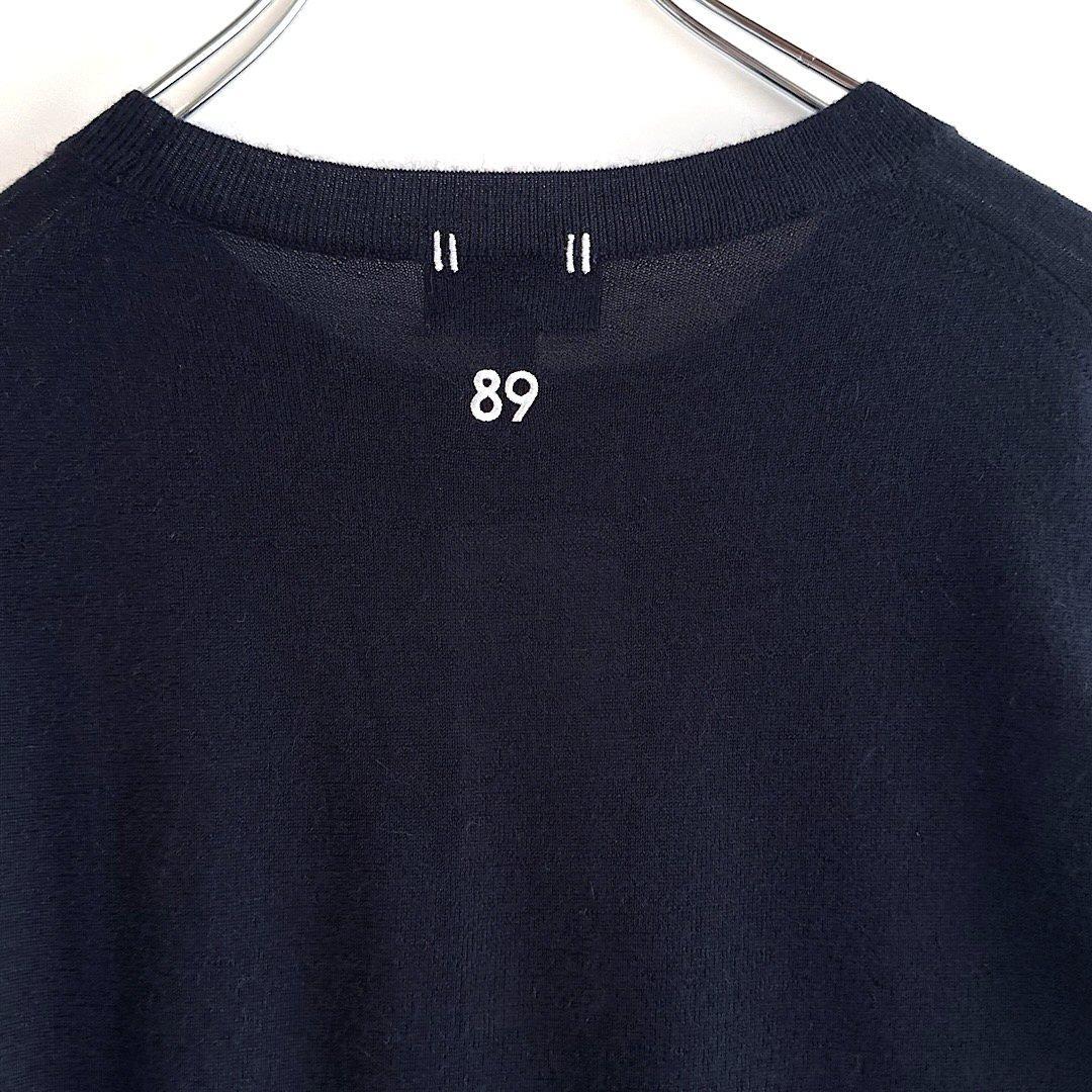 454 パーリーゲイツ 定価41,800円 カシミヤ100％ ニット 紺 1 M - メルカリ