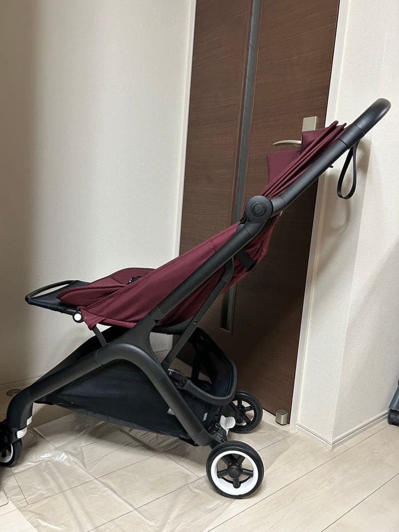 bugaboo バガブー バタフライ ダークチェリー ほぼ未使用 - メルカリ