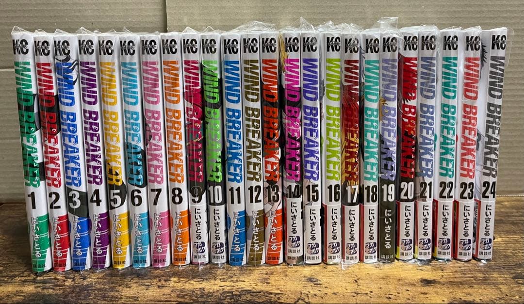 WIND BREAKER ウィンドブレイカー 24巻セット - メルカリ