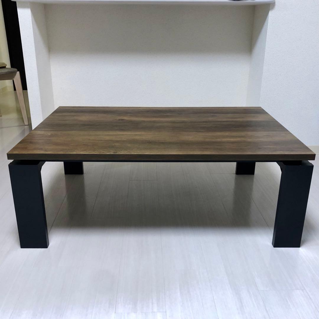 【売り切り】ニトリ こたつテーブル ニトリ（NITORI） リバーシブルこたつ(LC23 70WH) 正方形 こたつ