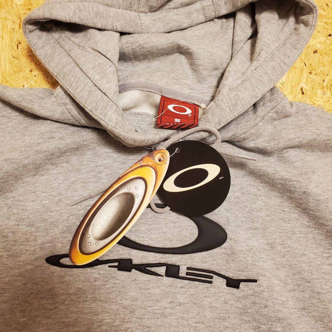 OAKLEY/オークリー】パーカー デッドストック 赤タグ グレー 90s