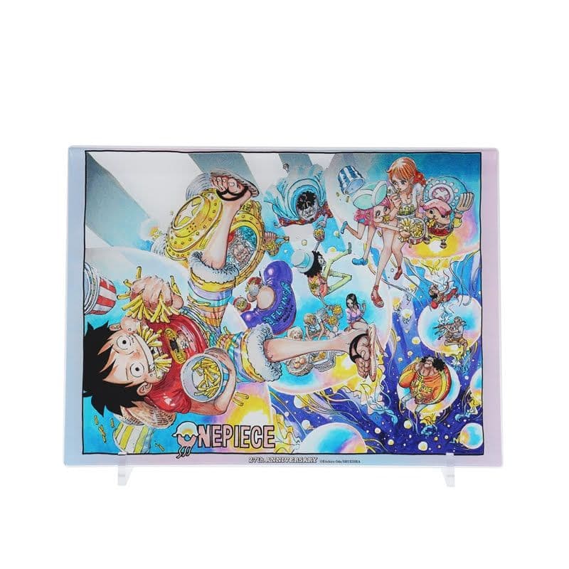 ワンピース 箔入りアクリルアート －連載27周年突破記念Ver.－ 未開封