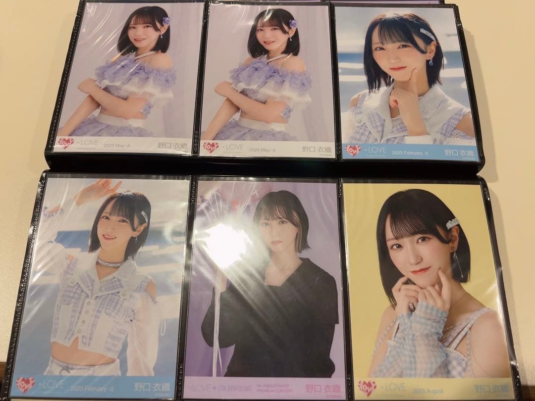 野口衣織 まとめ売り =LOVE イコラブ 生写真