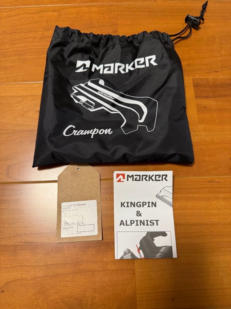 MARKER マーカー クランポン 120mm スキー アイゼン キングピン MARKER