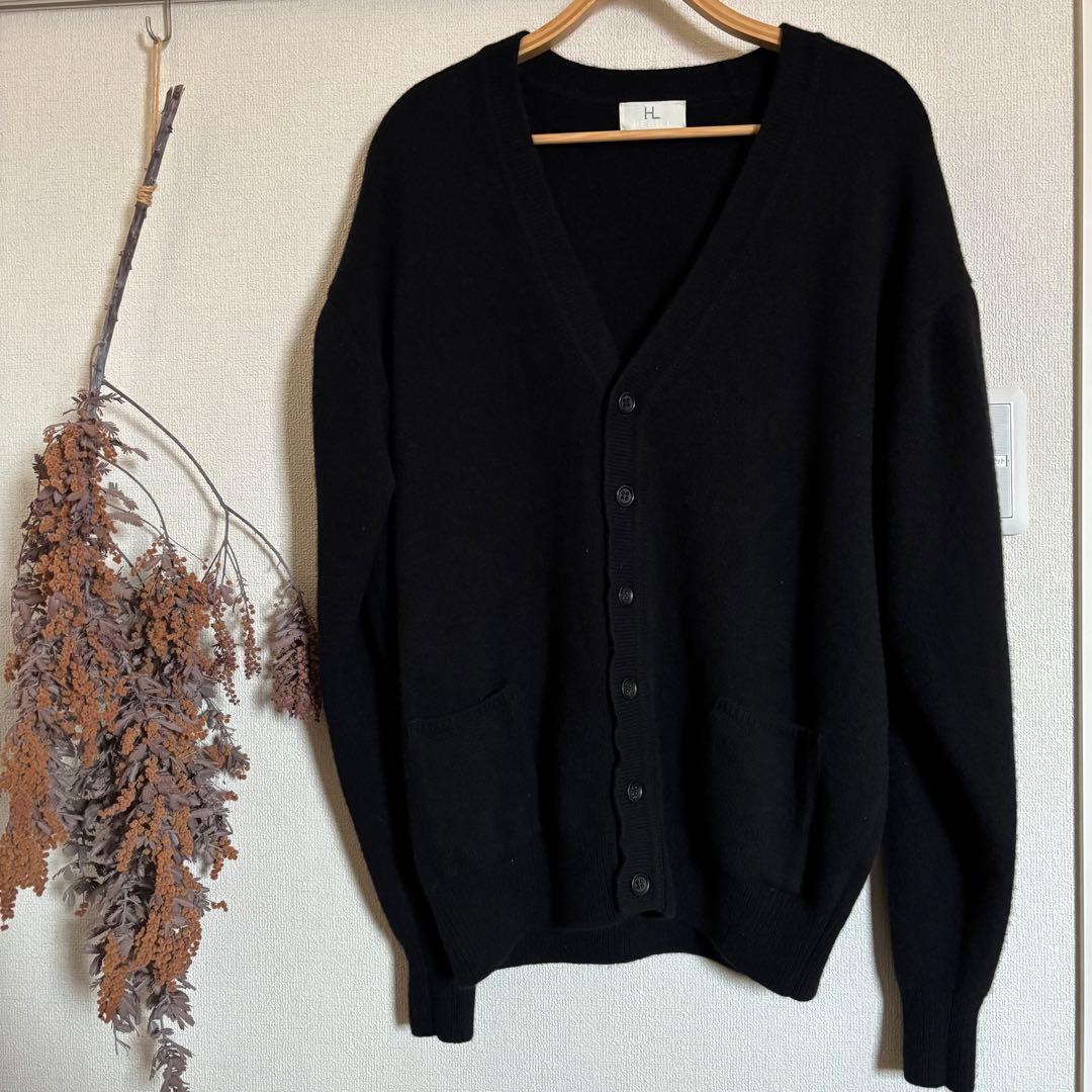 HERILL ヘリル カーディガンBlack Sheep Cardigan 黒3 - メルカリ