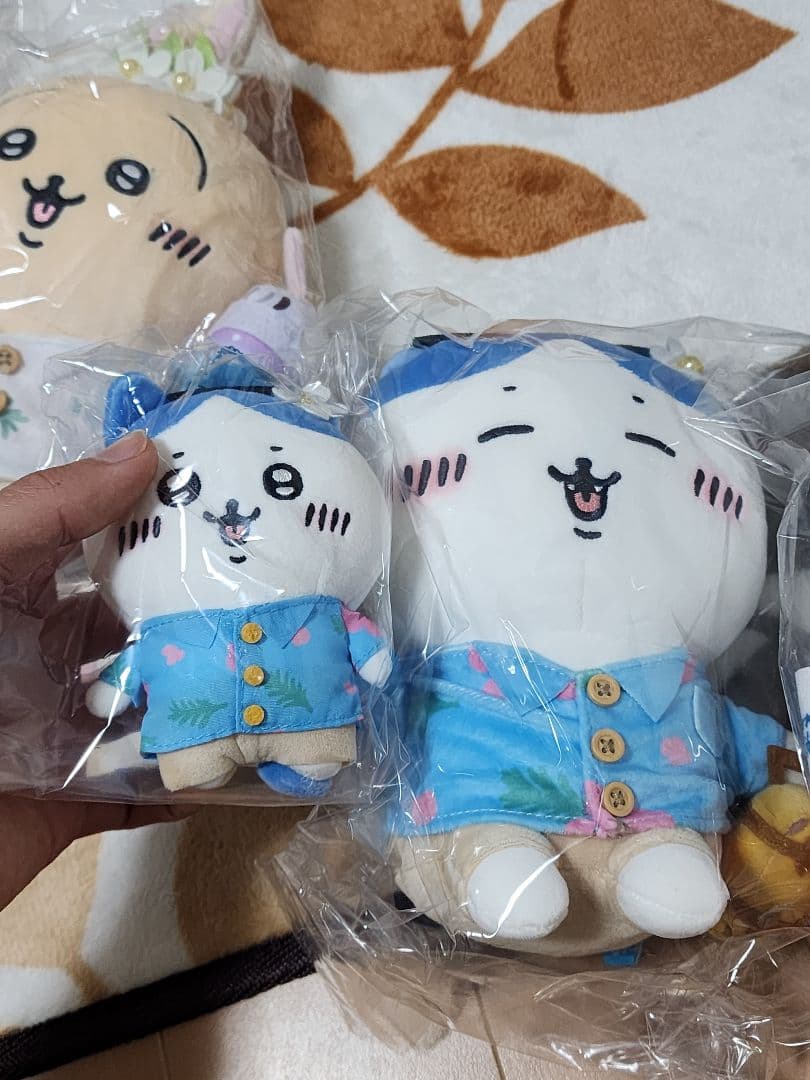 セット6個旅行いきたいぷちミニマスコット ちいかわ ハチワレ うさぎ